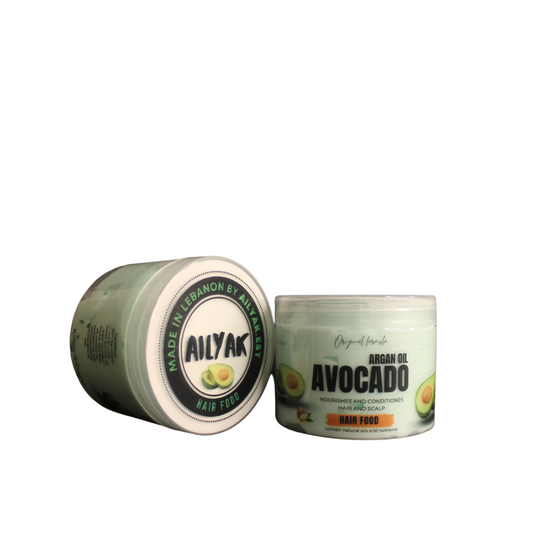 Ailyak Hair Food Avocado Argan 600ml - Medaid