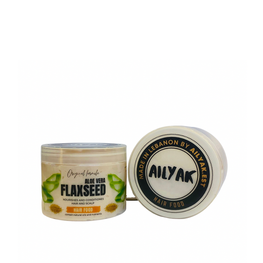 Ailyak Hair Food Flexseed Aloe 600ml - Medaid