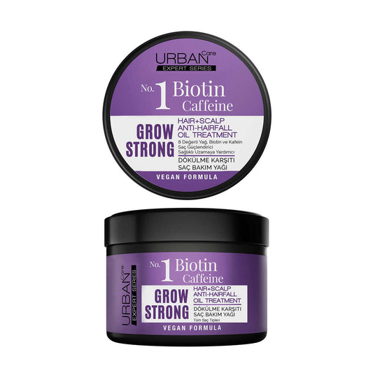 Urban Care biotin and caffeine hair and scalp oil treatment 240ML - Medaid