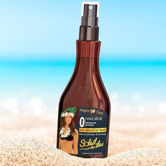 Soleil Des Îles Huile Seche Coco SPF 0 - 150 ml - Medaid
