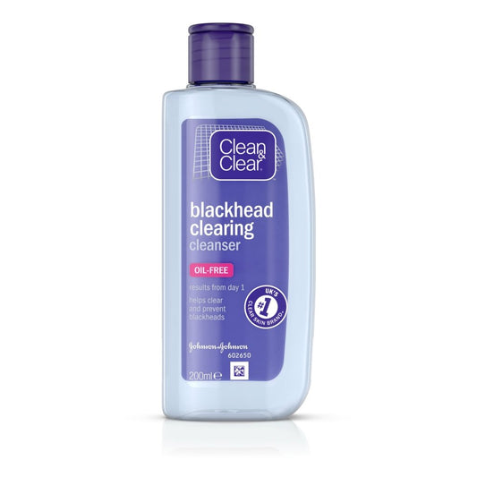 Clean & Clear Blackhead Clearing Cleanser - Oil Free - Medaid