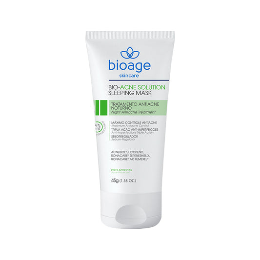 Bioage Bio-Acne Solution Sleeping Mask - Night Acne Treatment - Medaid - Lebanon