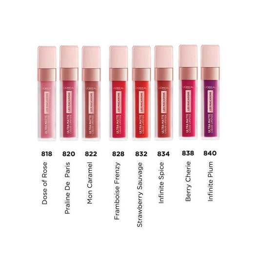 L'oreal pro-matte les macarons scented liquid lipstick - Medaid