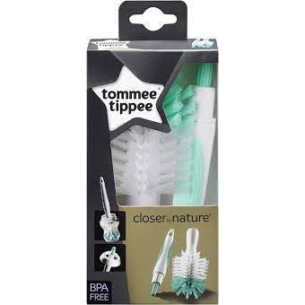 Tommee Tippee Closer To Nature 2 in 1 Bottle & Teat brush - Medaid