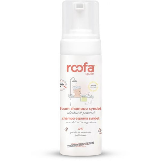 ROOFA Syndet Foam Shampoo Calendula & Panthenol - 150 ml - Medaid