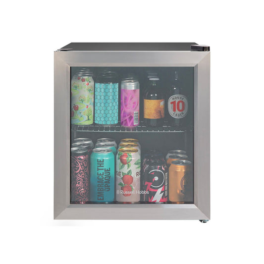 Russell Hobbs Stainless Steel Glass Door Wine Cooler - Medaid
