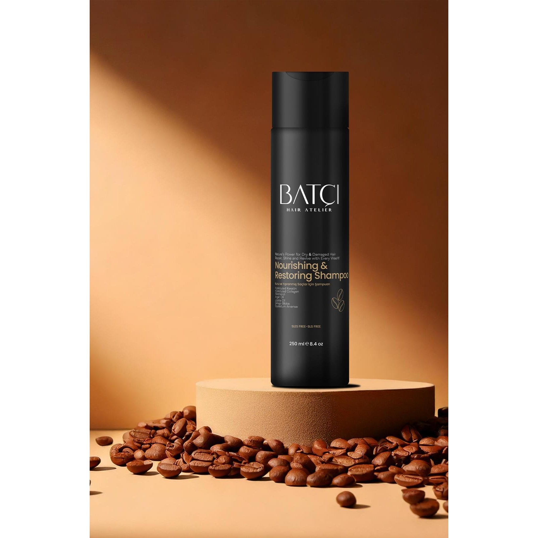 Nourishing & Restoring Shampoo With Coffee Extract - Medaid International
