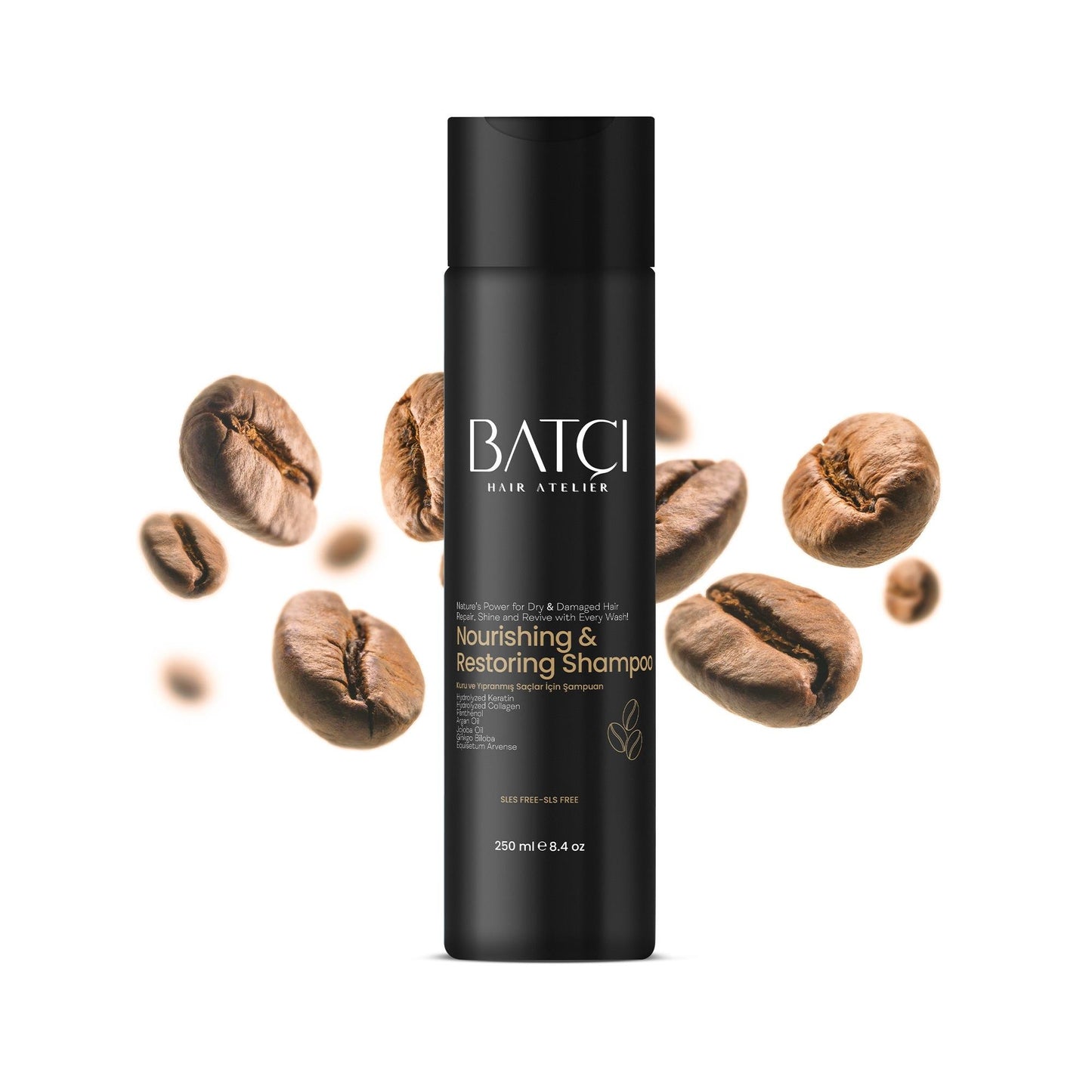 Nourishing & Restoring Shampoo With Coffee Extract - Medaid International