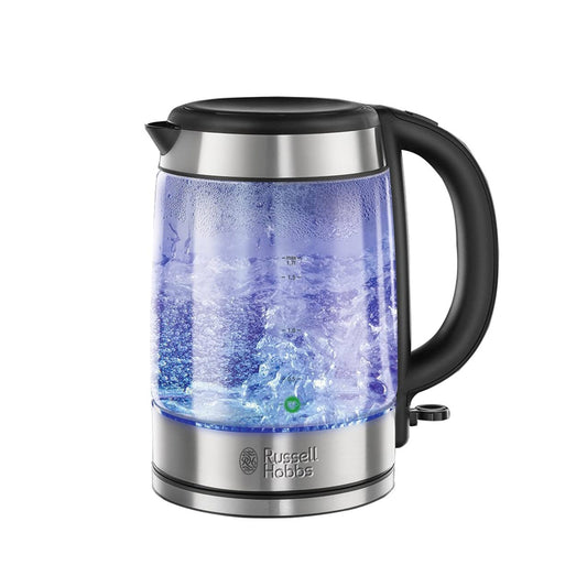 Russell Hobbs Illuminating Glass Kettle - 1.7 L - 3000 Watt [Energy Class A3] - Medaid