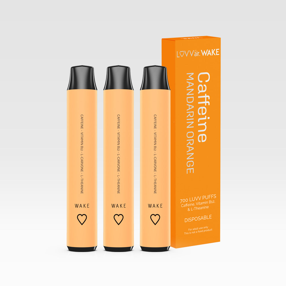 WAKE - Citrus Flavored Caffeine & B12 Non-Nicotine Vape - Medaid