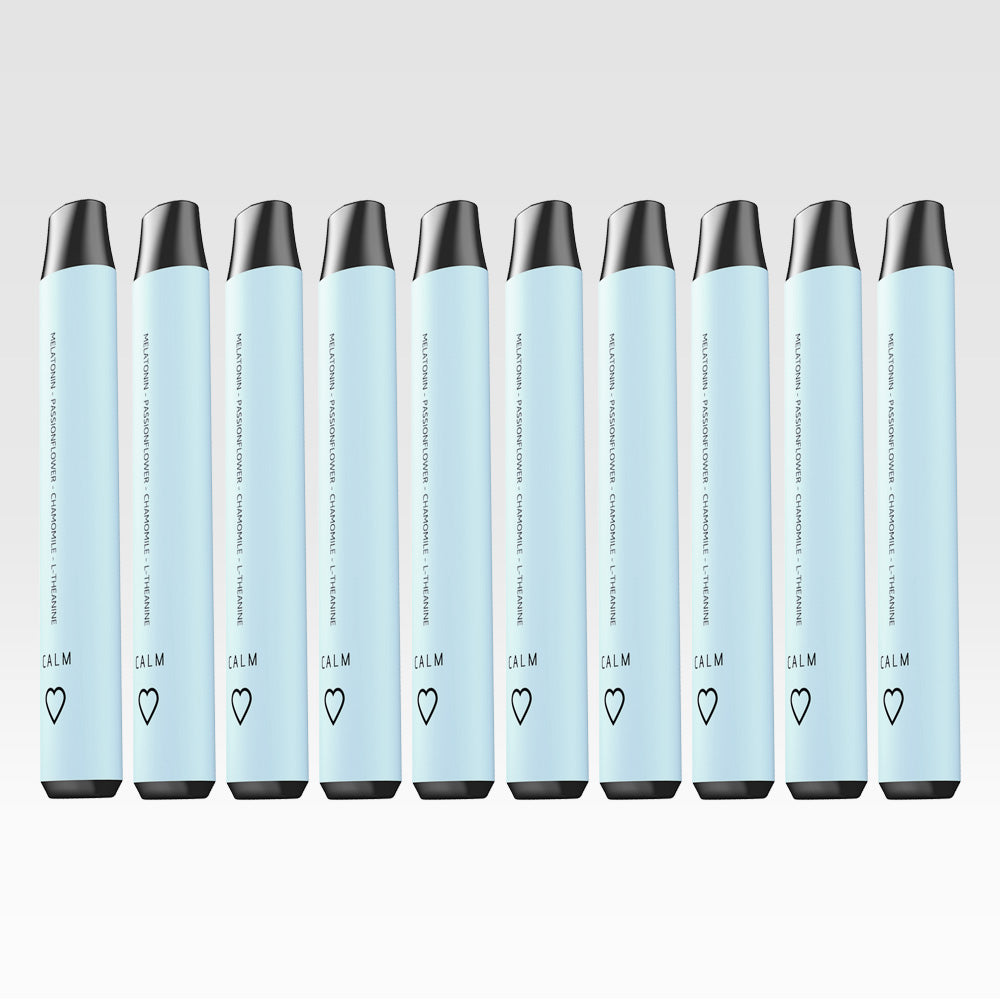 Calm Melatonin Non-Nicotine Disposable Vitamin Vape - LUVV Air - Medaid