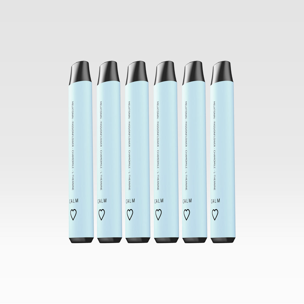 Calm Melatonin Non-Nicotine Disposable Vitamin Vape - LUVV Air - Medaid