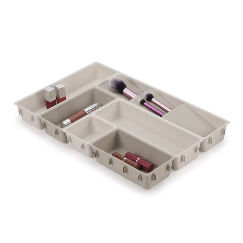 Joseph Joseph Viva 7-piece Makeup Drawer Organiser Set - Medaid