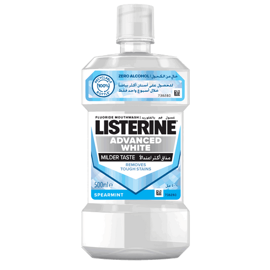 Advanced White Milder Taste Mouthwash - Medaid
