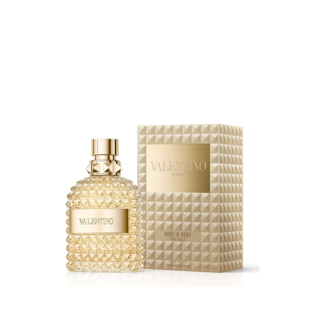 Valentino Born in Roma Uomo The Gold Men Eau De Toilette 100ml - Medaid