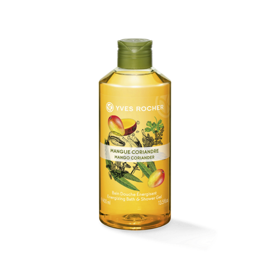 Yves Rocher Bath & Shower Gel - Mango Coriander - Medaid