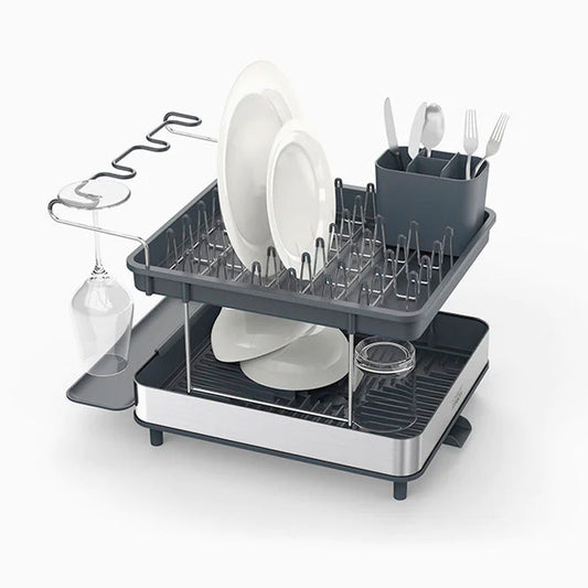 Joseph Joseph Excel™ Steel 2-Tier Dish Rack - Medaid
