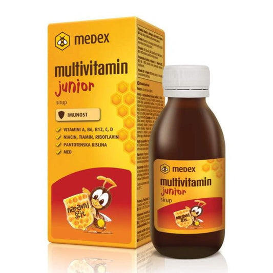 Medex Multivitamin Junior Syrup 150ML - Medaid