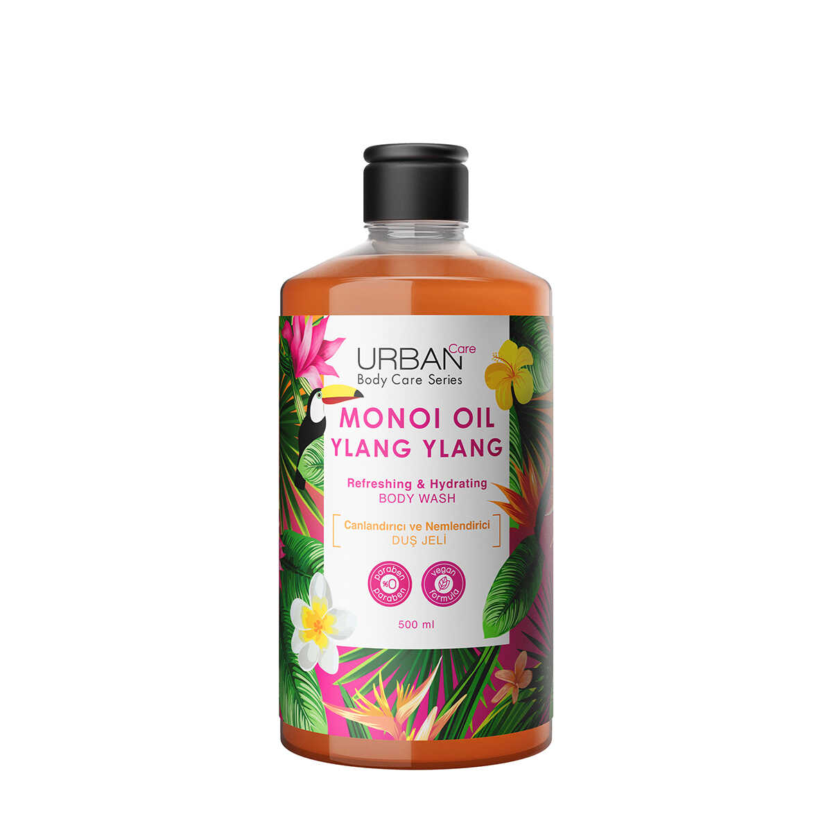 Urban Care Monoi Oil & Ylang Ylang Body Wash 500ML - Medaid