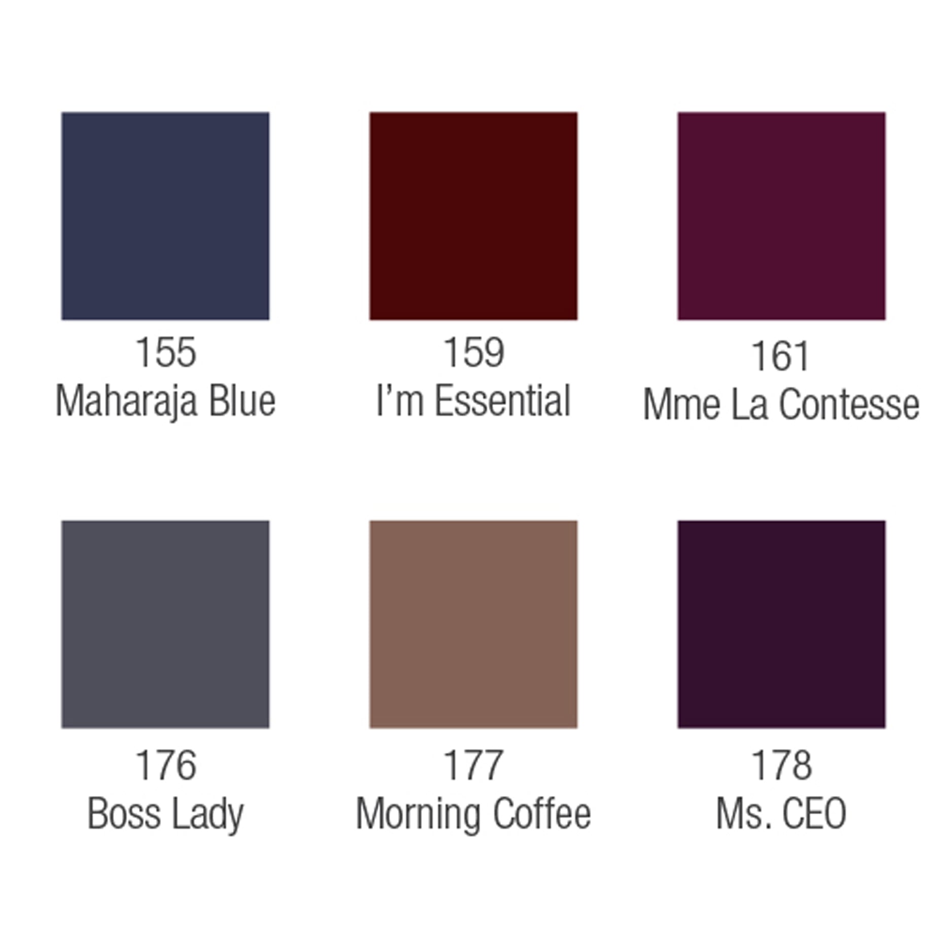 Samoa Never Nude Nail Polish - Darks - Medaid