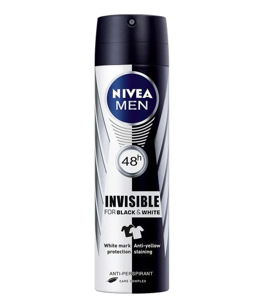 Nivea men black & white invisible - 150ml - Medaid - Lebanon