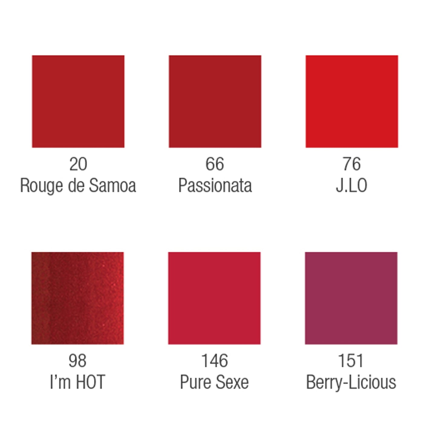 Samoa Never Nude Nail Polish - Reds - Medaid