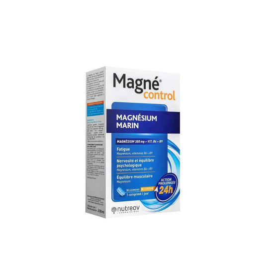 Magné Control - Marine Magnesium, Vitamins B6 & B9 - Medaid International