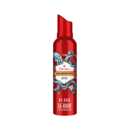 Old Spice Krakengard Spray Deodorant For Him - 140ml - Medaid