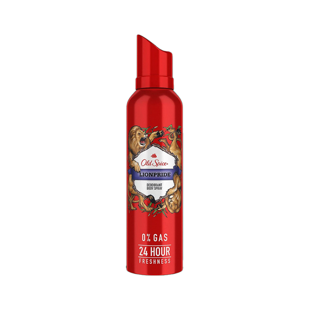 Old Spice Lionpride Spray Deodorant For Him - 140ml - Medaid