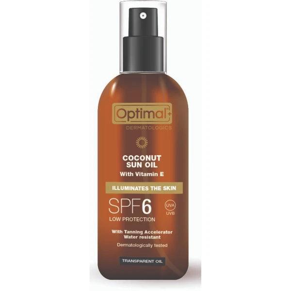 Tanning Oil Coconut Sun Oil - Optimal - Medaid - Lebanon