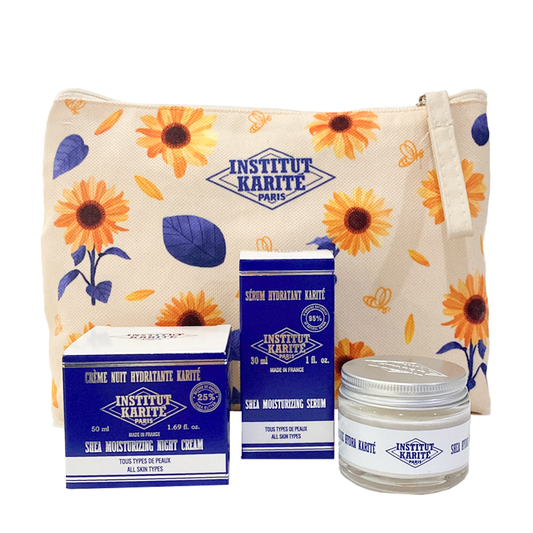 Shea Moisturizing Serum - All Skin Types 30 mL - Milk Cream + Shea Day Lotion + Shea Radiance Mask 50 mL - Milk Cream GIFT - Medaid