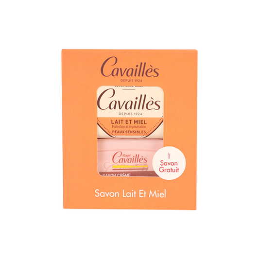 Rogé Cavaillès Savon Surgras Extra Doux Lait & Miel 150g + Soap Free - Medaid
