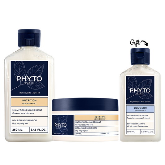 Buy Phyto Nourishing Shampoo 250 mL+ Phyto Nourishing Mask 200ML & Get Shampoo Softness 100 ml FREE - Medaid
