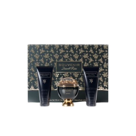 Afnan Set Souvenir Dessert Rose - Medaid