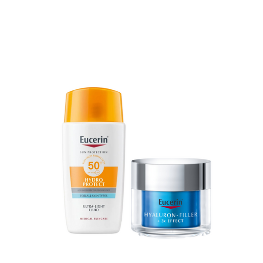 Eucerin Hyaluron Filler And Hydro Protect Bundle At 15% Off - Medaid