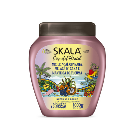 Skala Brazilian Cocktail Hair Treatment Conditioning Cream 1kg - Medaid