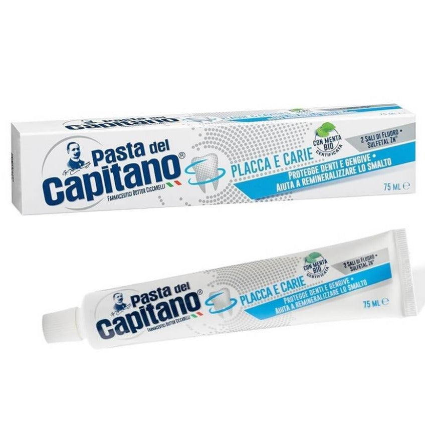 Pasta Del Capitano Toothpaste Plaque & Cavities - Medaid
