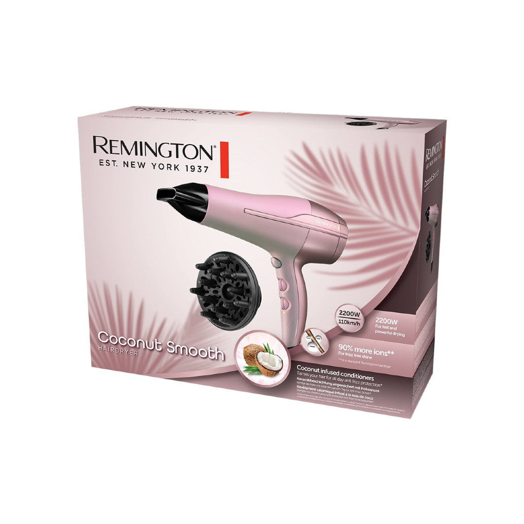Remington Coconut Smooth Hairdryer D5901 - Medaid