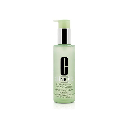 Clinique Liquid Facial Soap 200ml - Oily Skin - Medaid