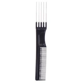 Plastic Black Double headed Comb - Medaid