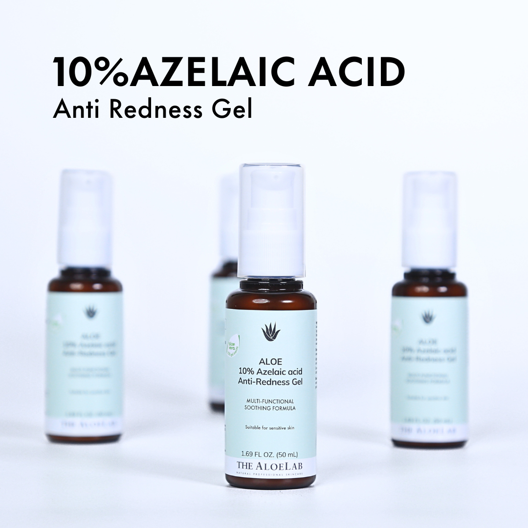 The Aloelab 10% Azelaic Acid Anti-Redness Gel 50ml - Medaid