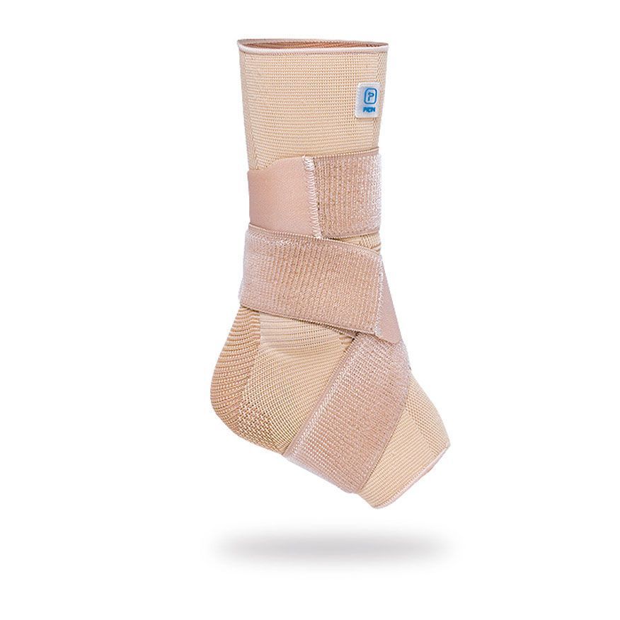 Prim Elastic Ankle Support With Silicone Malleolar Pads & Figure-Of-Eight Strapping  "P706Bg - Medaid