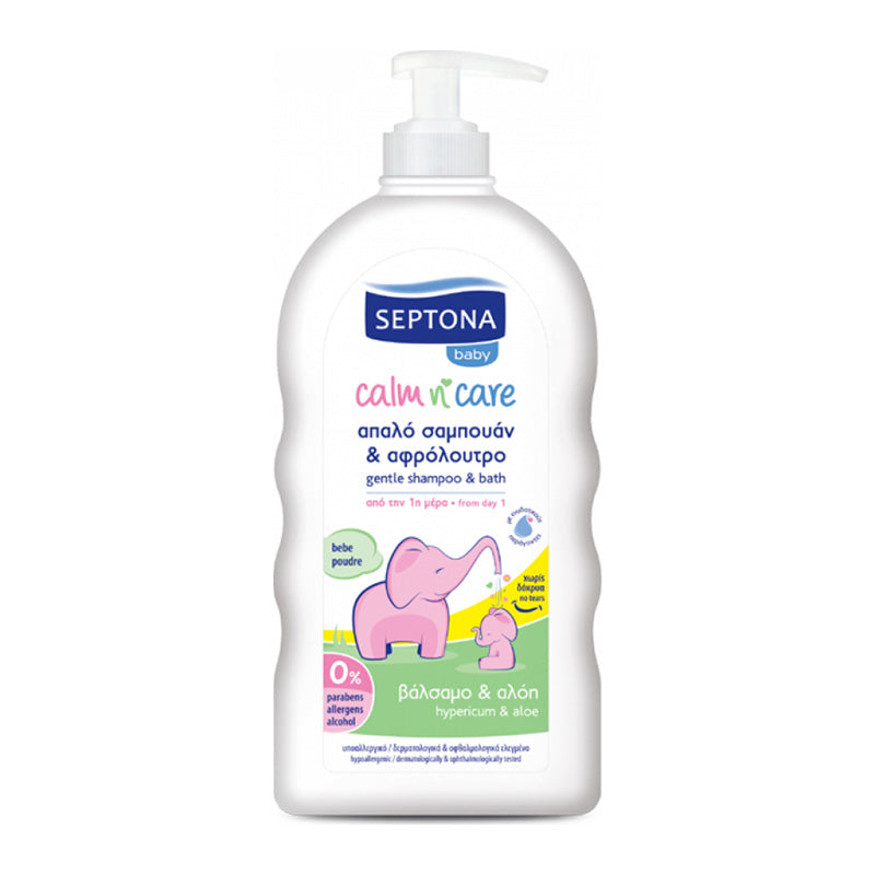 Septona Baby Shampoo & Bath With Hypericum And Aloe 500ML - Medaid