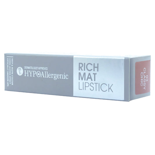 Bell Hypoaller Rich Mat Lipstick 03 Classy Chic - Medaid