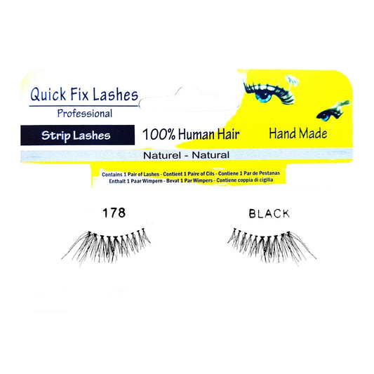 QUICK FIX LASHES STRIP 178 BLACK - Medaid