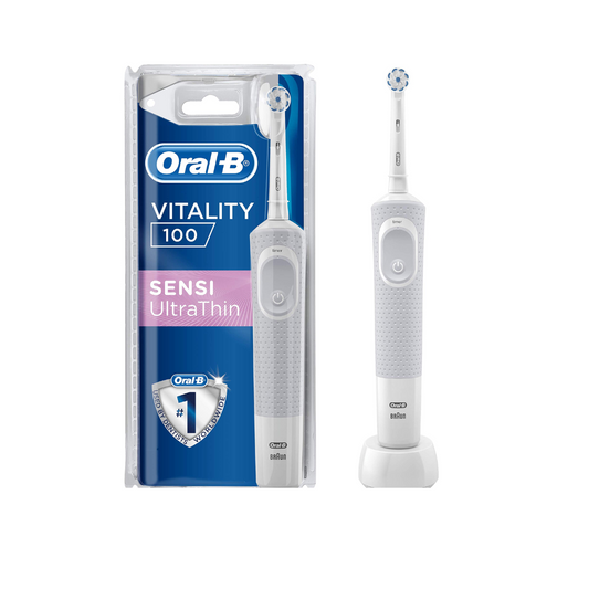 Oral B D100 Vitality Sensi Ultra Thin Electric Toothbrush - Medaid