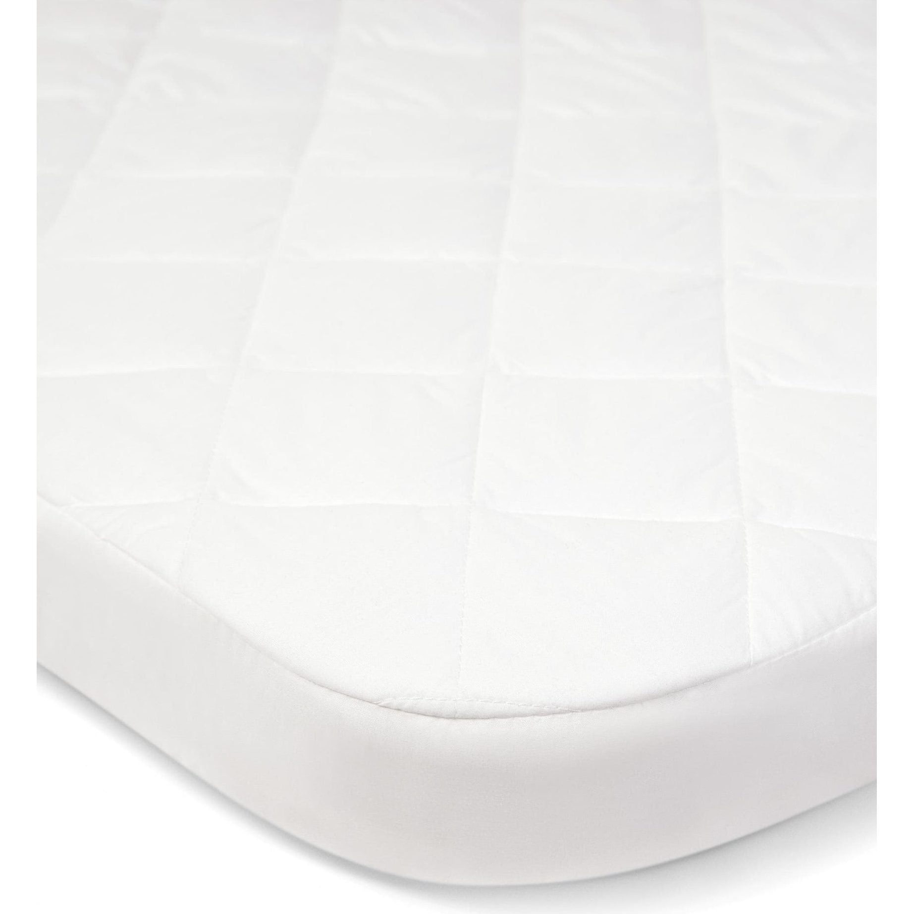 Lua Bedside Crib Mattress Protector - White - Medaid International