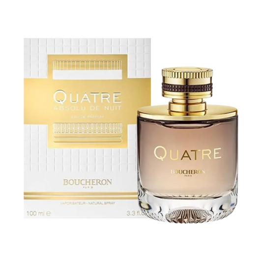 Boucheron Quatre Absolut De Nuit Eau De Parfum Pour Femme - 100ml - Medaid