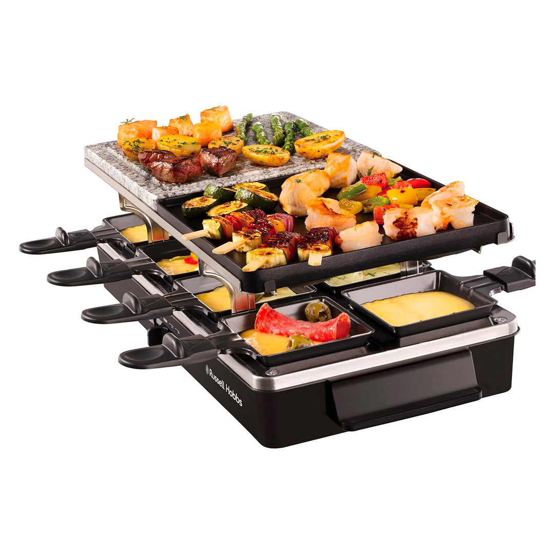 Russell Hobbs 3 in 1 Raclette - Medaid