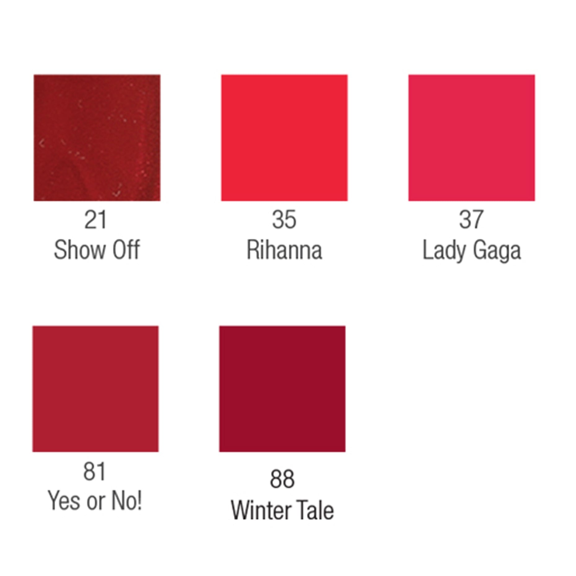 Samoa Amore Mio Nail Polish - Reds - Medaid